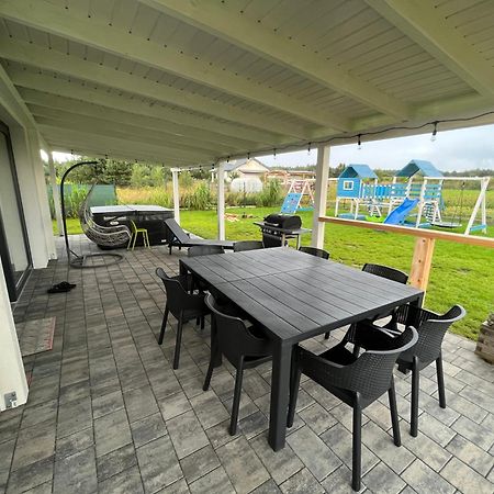 Dom Nad Morzem Z Jacuzzi 10 Osob Morze Przygod Villa Mieroszyno Eksteriør bilde