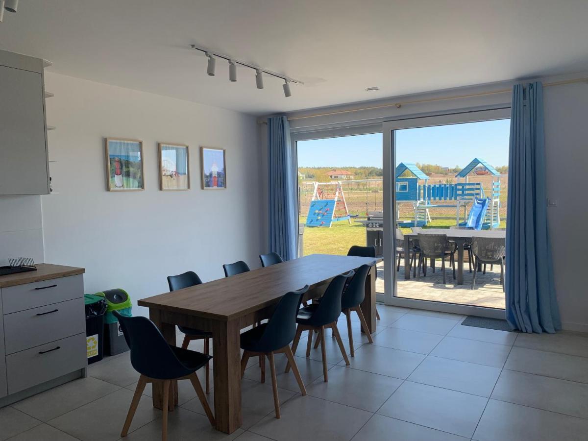 Dom Nad Morzem Z Jacuzzi 10 Osob Morze Przygod Villa Mieroszyno Eksteriør bilde
